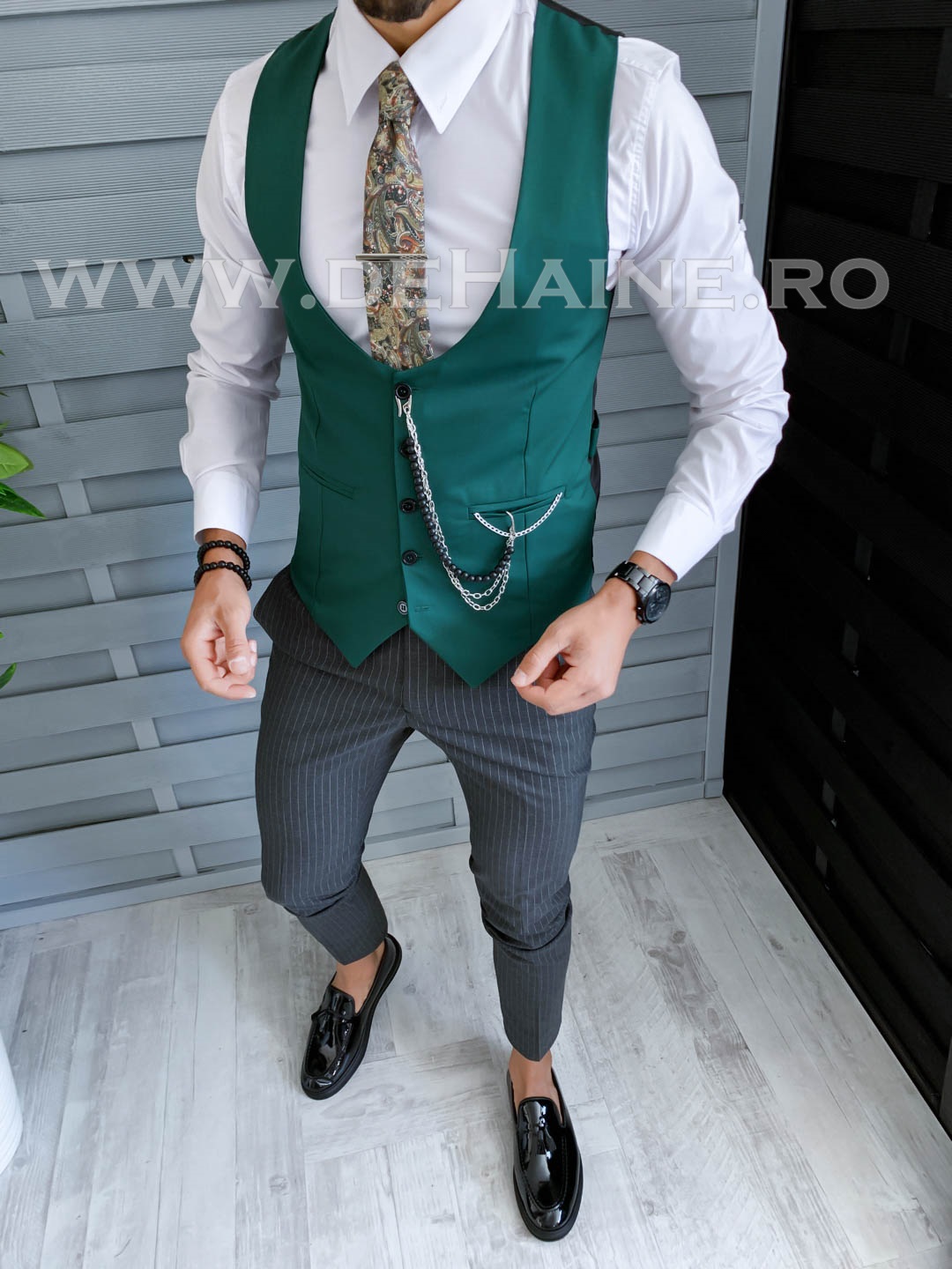Compleu barbati vesta + pantaloni b1666